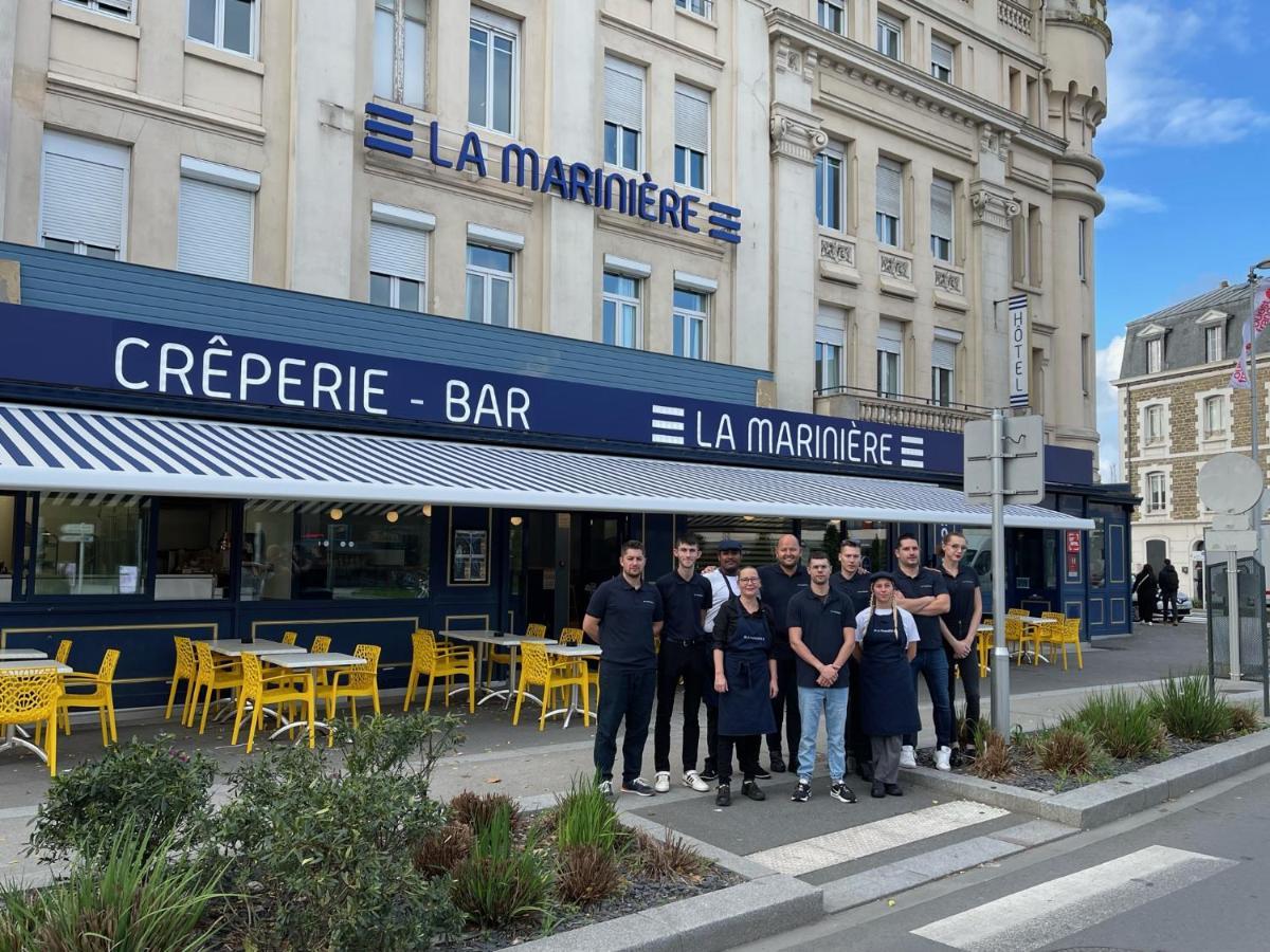 La Mariniere Hotel Restaurant سان مالو المظهر الخارجي الصورة