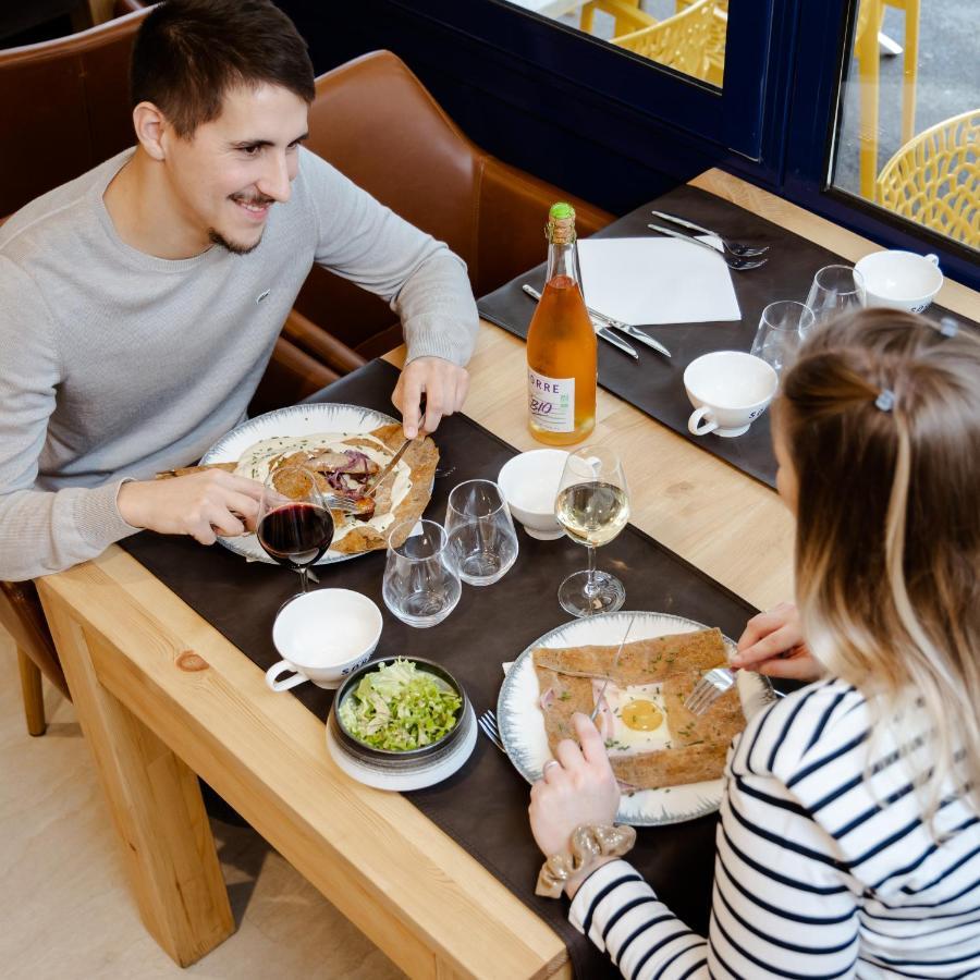 La Mariniere Hotel Restaurant سان مالو المظهر الخارجي الصورة